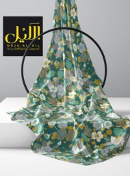 Bloom flower style with white,blue colors - Image 2