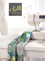 Bloom flower style with white,blue colors - Image 7