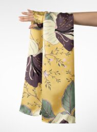 Petal flower style with yellow,purple colors - Image 3