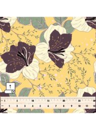 Petal flower style with yellow,purple colors - Image 5