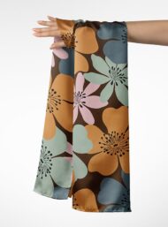 Petal flower style with brown,orange colors - Image 3