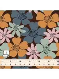 Petal flower style with brown,orange colors - Image 5