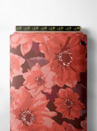 Blossom flower style with red,pink colors