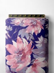 Petal flower style with pink,white colors