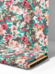 Leaf flower style with pink,green colors - Image 4