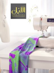 Bloom flower style with purple, green colors - Image 7