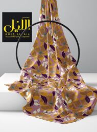 Bloom flower style with brown,yellow colors - Image 2