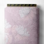 Petal flower style with pink,white colors