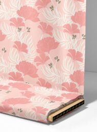 Bloom flower style with pink,green colors - Image 4