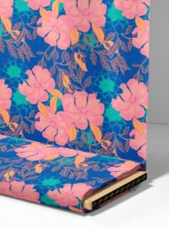 Leaf flower style with pink,green colors - Image 4