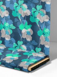 Petal flower style with blue,green colors - Image 4