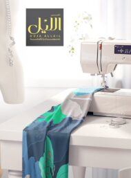 Petal flower style with blue,green colors - Image 7