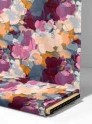 Bloom flower style with pink,grey colors - Image 4