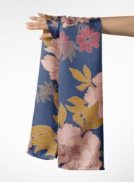 Bloom flower style with pink,yellow colors - Image 3