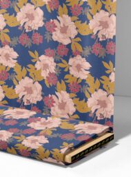 Bloom flower style with pink,yellow colors - Image 4