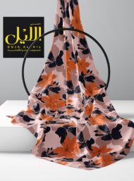 Bloom flower style with orange,black colors - Image 2