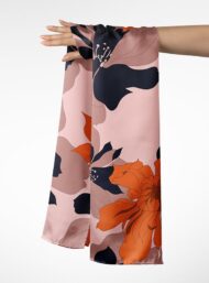 Bloom flower style with orange,black colors - Image 3