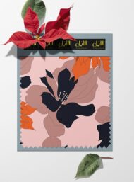 Bloom flower style with orange,black colors - Image 6