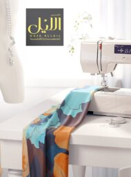 Bloom flower style with blue,orange colors - Image 7