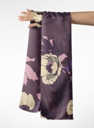 Petal flower style with purple,white colors - Image 3