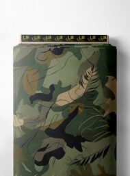 Leaf nature style with green,brown colors