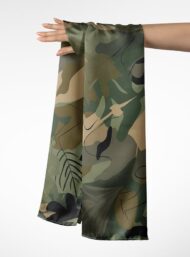 Leaf nature style with green,brown colors - Image 3