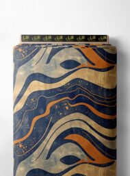 Line others style with orange, blue colors