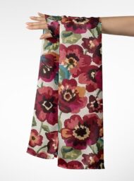 Petal flower style with red,green colors - Image 3