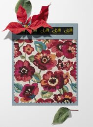 Petal flower style with red,green colors - Image 6
