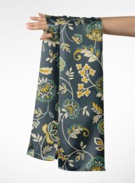 Leaf flower style with blue,yellow colors - Image 3