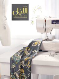 Leaf flower style with blue,yellow colors - Image 7