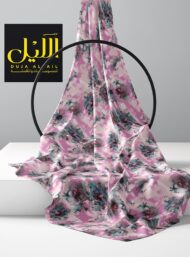 Petal flower style with pink,green colors - Image 2