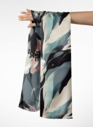 Petal flower style with black,white colors - Image 3