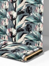 Petal flower style with black,white colors - Image 4