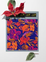 Bloom flower style with pink,orange colors - Image 6