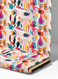 Flower abstract style with red,blue colors - Image 4