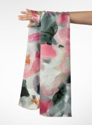 Petal flower style with pink,grey colors - Image 3
