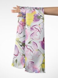 Petal flower style with pink,yellow colors - Image 3