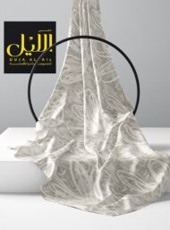 Bloom flower style with grey, white colors - Image 2