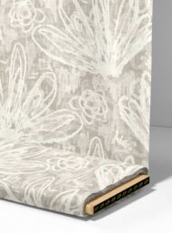 Bloom flower style with grey, white colors - Image 4