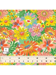 Bloom flower style with yellow,pink colors - Image 5