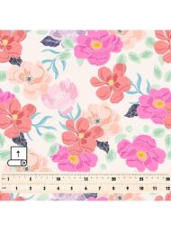 Petal flower style with pink,green colors - Image 5