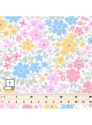 Petal flower style with blue,pink colors - Image 5