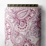 Petal flower style with pink,white colors