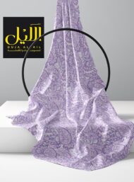 Petal flower style with purple, white colors - Image 2