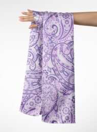 Petal flower style with purple, white colors - Image 3