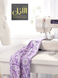 Petal flower style with purple, white colors - Image 7