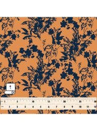 Leaf flower style with blue, orange colors - Image 5