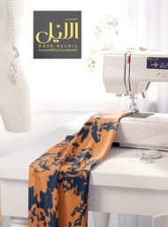 Leaf flower style with blue, orange colors - Image 7