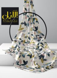 Leaf flower style with green,blue colors - Image 2